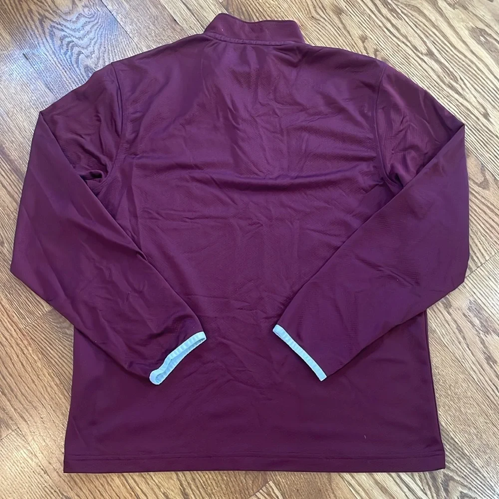 Texas A&M Adidas Quarter Zip Pullover. Size Medium. New W/O Tags.